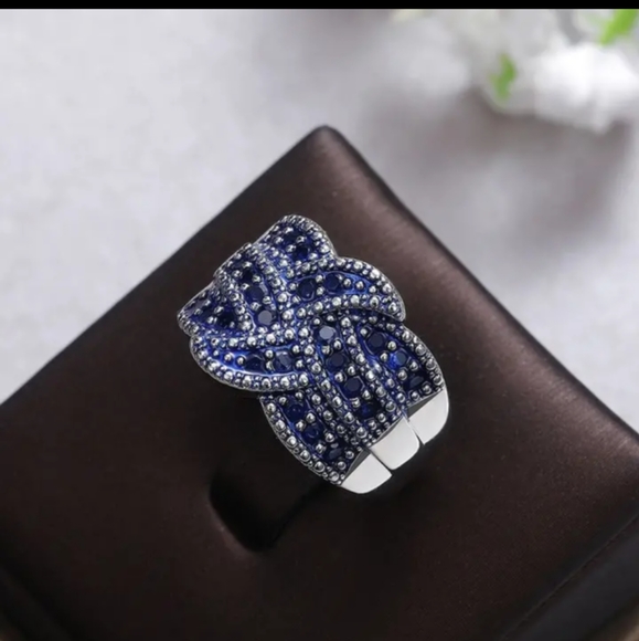 Micro Paved Blue Zircon - Picture 3 of 10